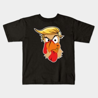 Funny Trump Turkey Happy Trumpsgiving Thanksgiving Day Shirt Kids T-Shirt